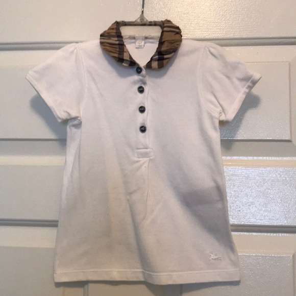 Burberry Other - Burberry polo shirt size 4 toddler girl
